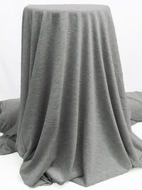 Heathered Glacier Gray Rayon/Lycra Jersey Knit 60W