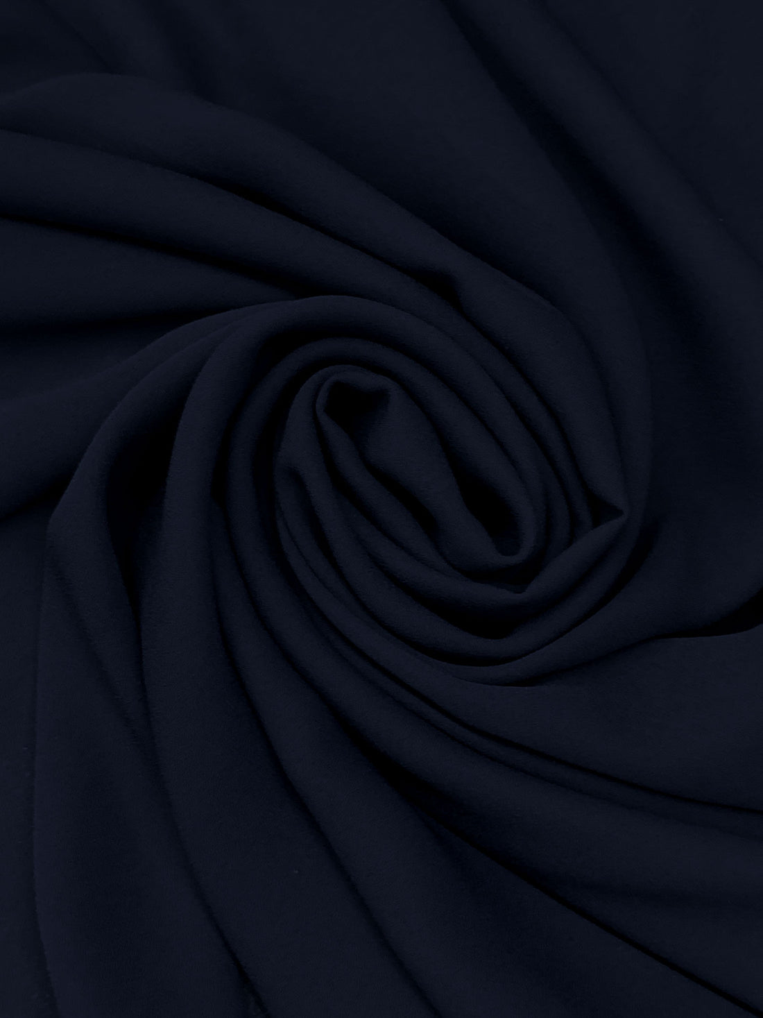 Navy 100% Polyester Georgette 56W