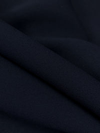 Navy 100% Polyester Georgette 56W