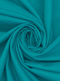 Tropical Teal 100% Cotton Denim Twill - NY Designer - 58W