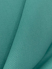 Steel Teal 100% Cotton Denim Twill - NY Designer - 62W