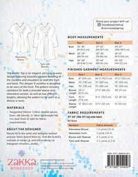 Nani Iro - Atelier Top - Sizes 0-18