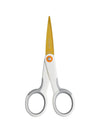 Fiskars 5" SoftGrip Titanium Micro-Tip Scissors