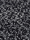 Black/White 100% Polyester Abstract Burst Print Crepe de Chine - NY Designer - 60W