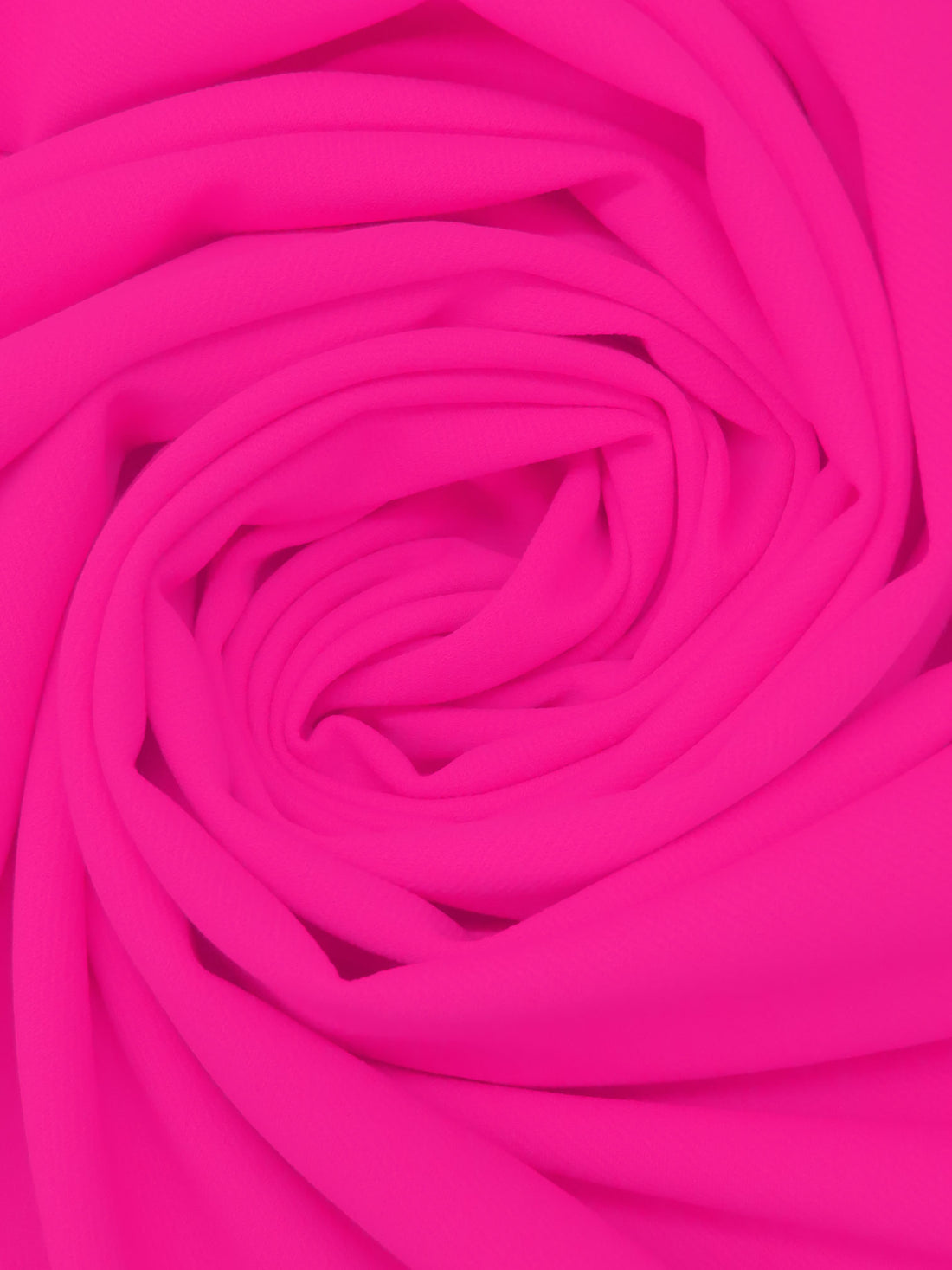 Bright Pink Polyester/Lycra Twill Crepe Double Knit 59W