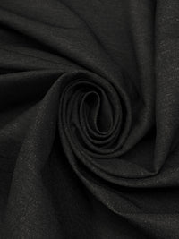 Dark Charcoal Rayon/Nylon/Lycra Heathered Stretch Bengaline Suiting 57W