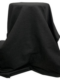 Dark Charcoal Rayon/Nylon/Lycra Heathered Stretch Bengaline Suiting 57W