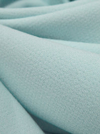 Frosty Day Blue Polyester/Lycra Double Weave Stretch Suiting - NY Designer - 54W