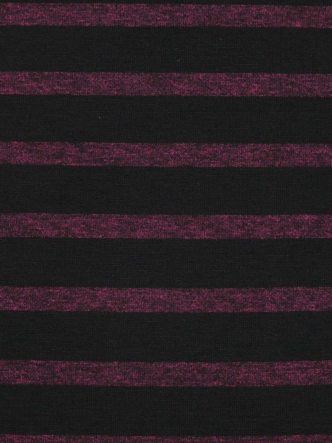 Black/Dark Pansy Purple Rayon/Lycra Horizontal Stripe Weave Jersey Knit 58W