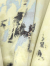 Cream/Dim Gray/Morning Fog Polyester/Lycra Abstract Print ITY Knit - WHBM - 58W