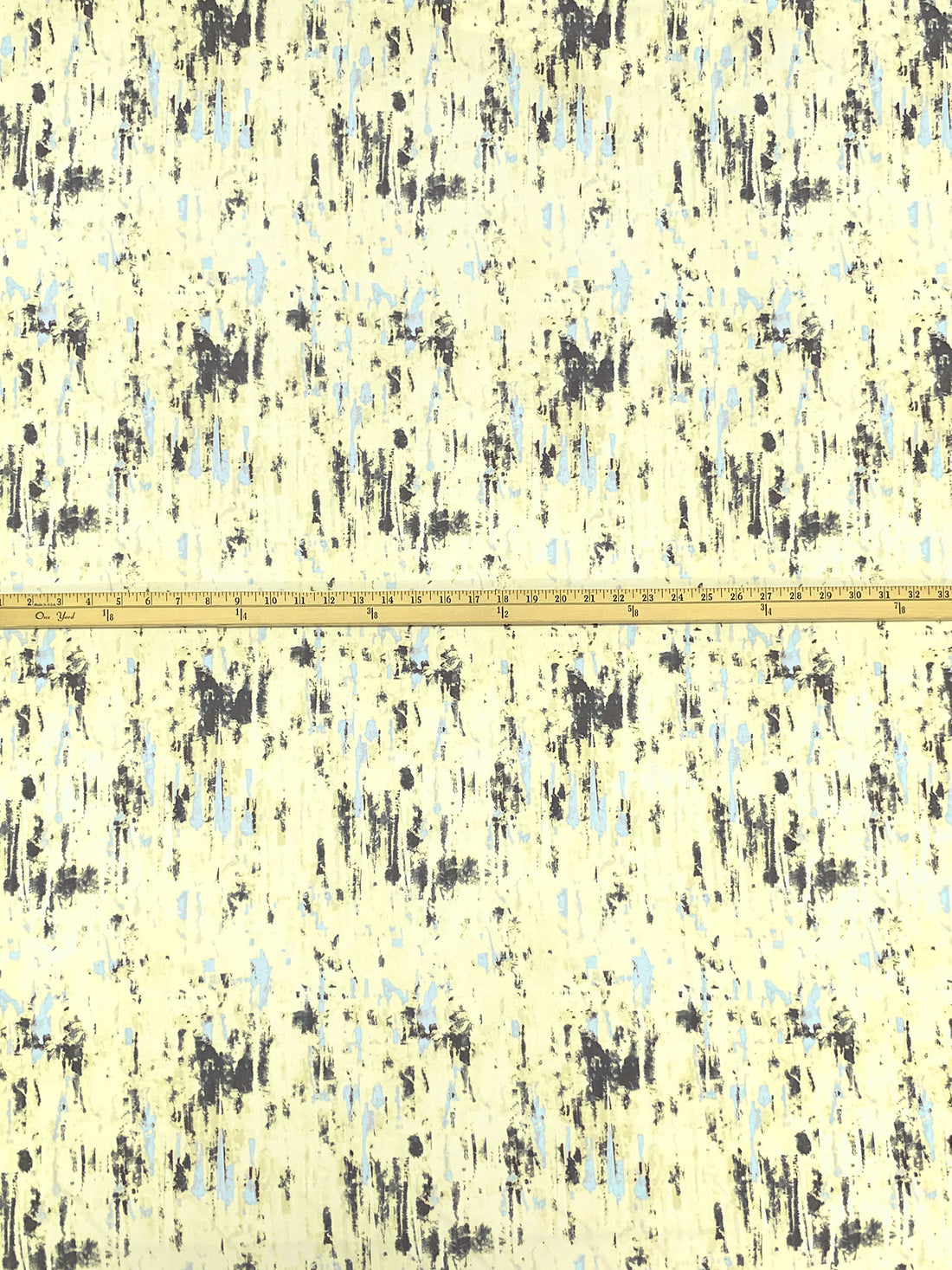 Cream/Dim Gray/Morning Fog Polyester/Lycra Abstract Print ITY Knit - WHBM - 58W
