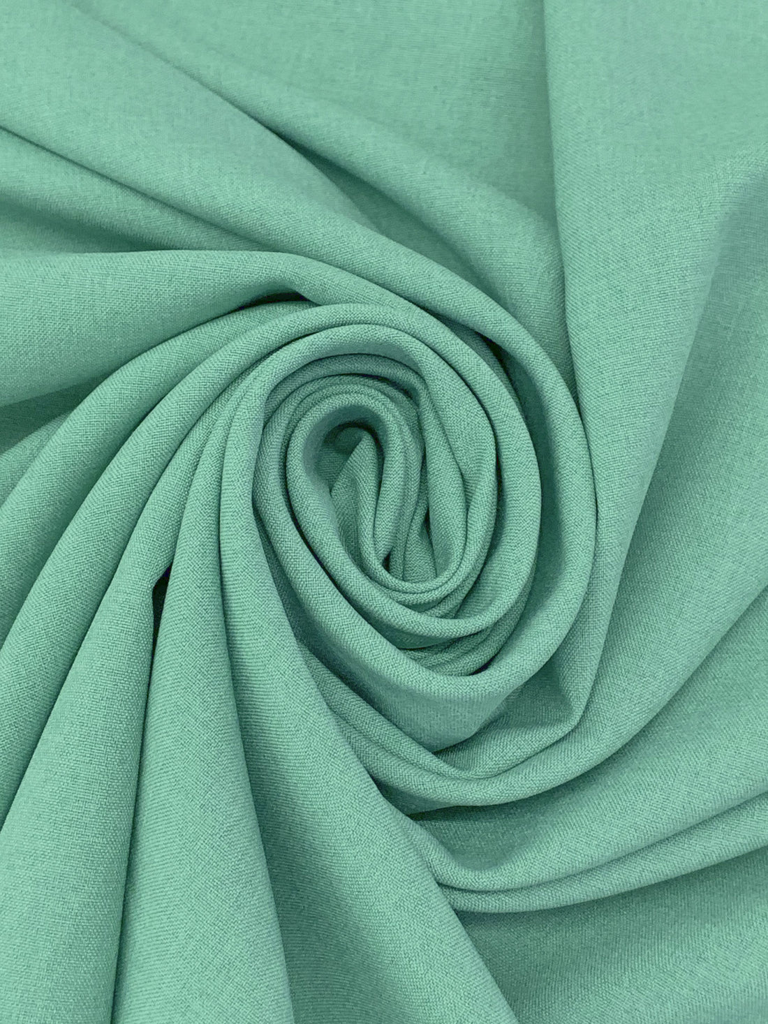 Celadon 100% Polyester Melange Tropical Weight Suiting - Robert Kaufman - 56W