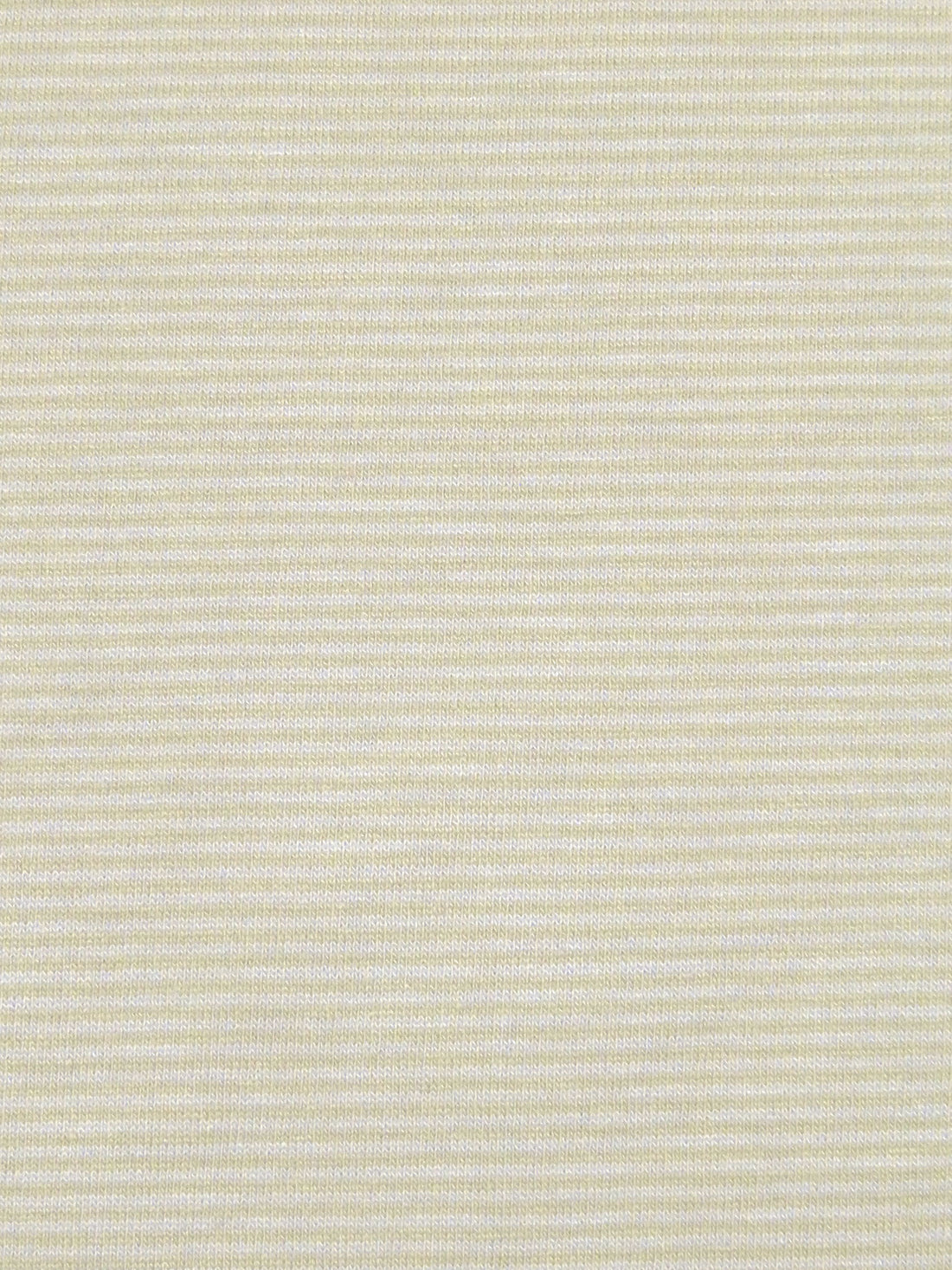 Dairy Cream/White Rayon/Lycra Horizontal Mini Stripe Weave Jersey Knit 61W