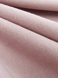 Dusty Mauve Cotton/Polyester/Lycra Sweatshirt Fleece - NY Designer - 60W