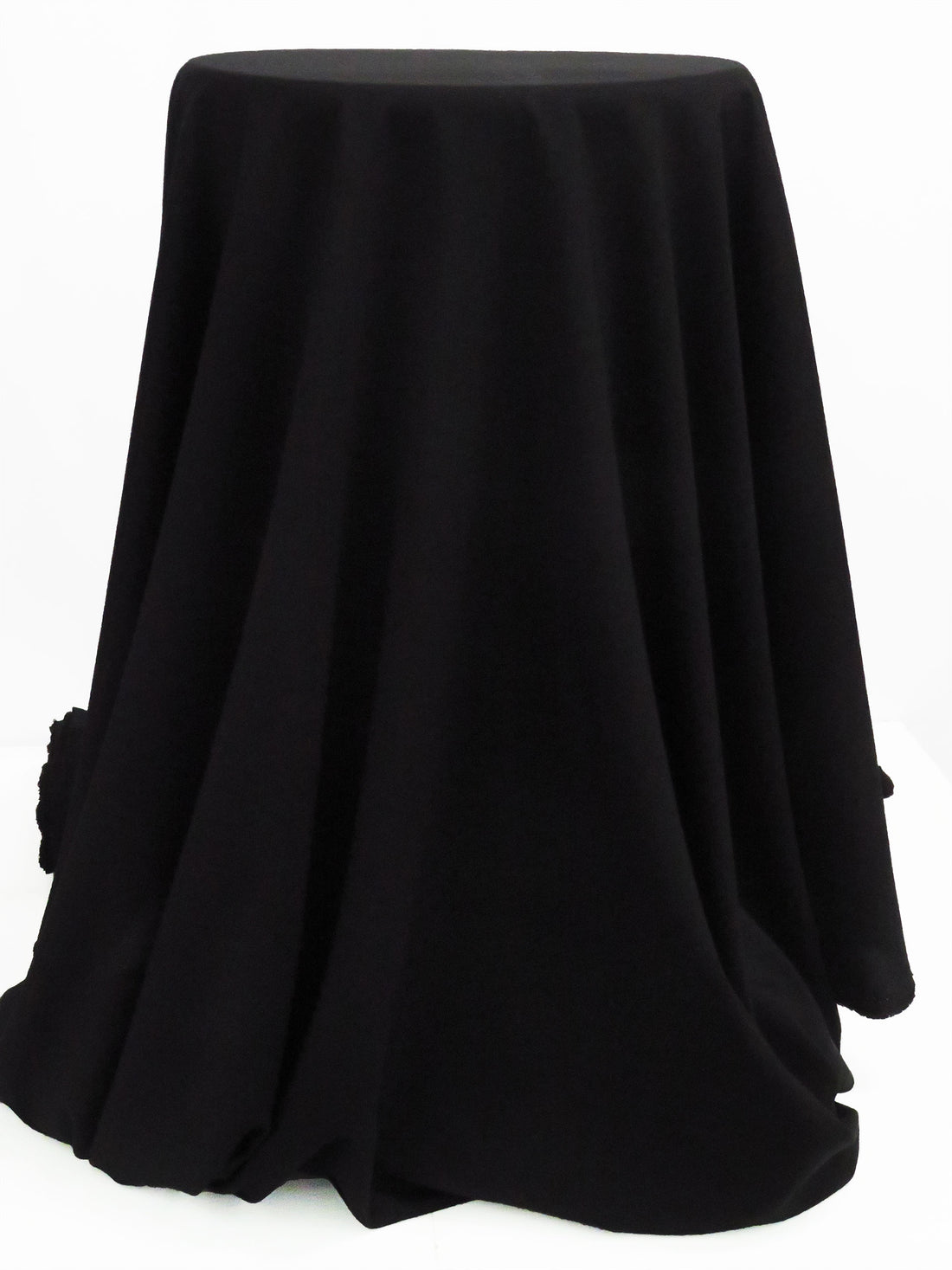 Black 100% Polyester Pongee Lining 48W