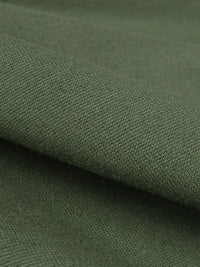 Olive Green Polyester/Lycra Double Brushed Knit 56W