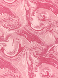 Cerise/Parrot Pink/Multi Polyester/Lycra Marble Print With Fused Glitter Double Brushed Knit 58W