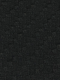 SOLD AS IS ONLY - Dark Cool Graphite Cotton/Rayon Boucle Suiting - NY Designer - 54W