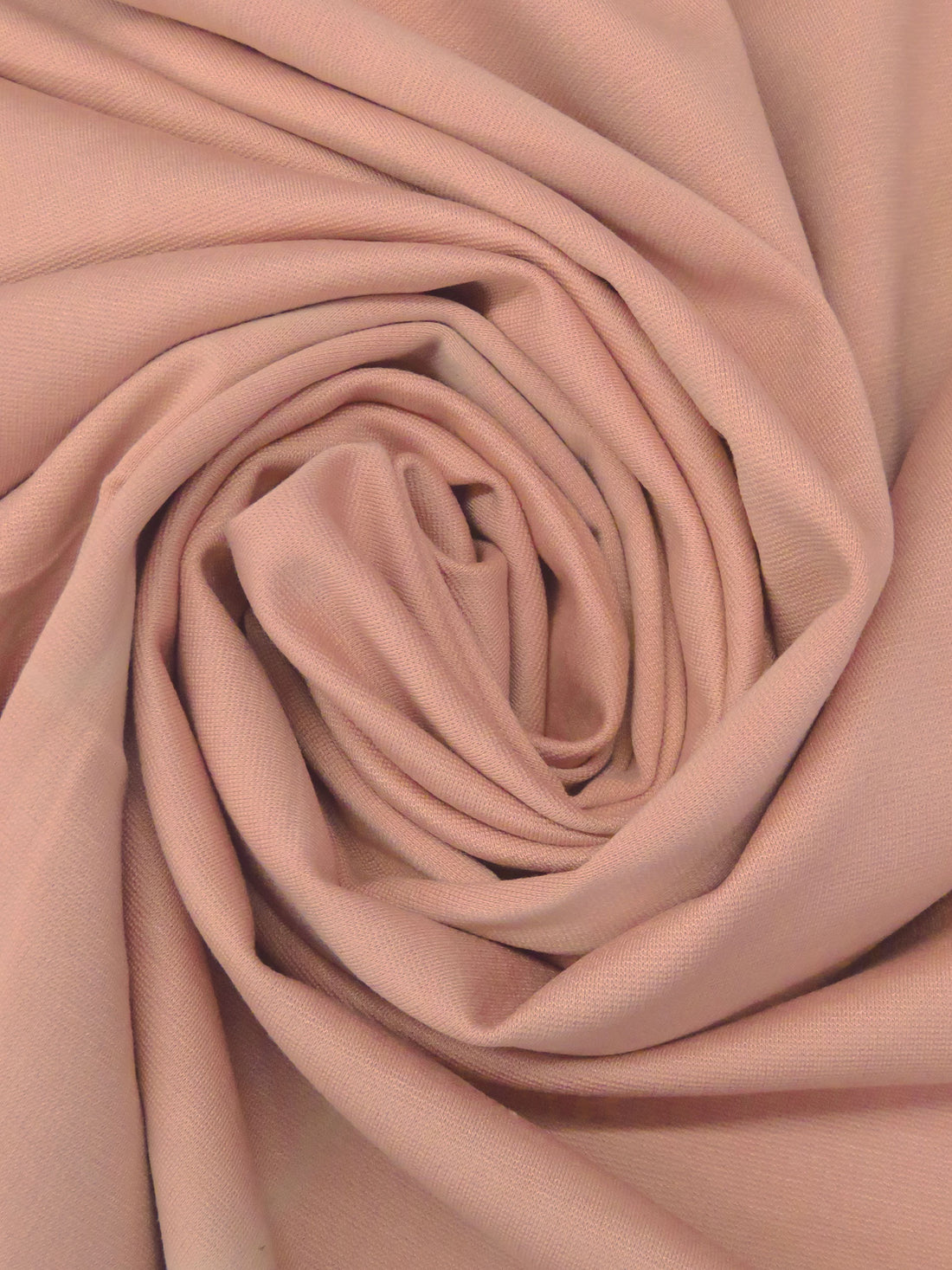 Pale Salmon Rayon/Nylon/Lycra Ponte Knit 57W