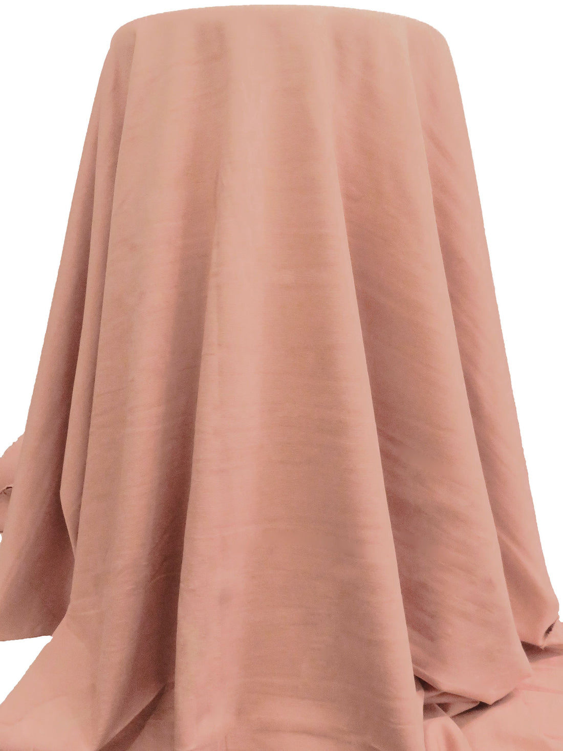 Pale Salmon Rayon/Nylon/Lycra Ponte Knit 57W