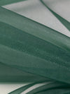 Hunter Green 100% Polyester Organza 55W