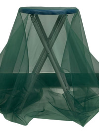 Hunter Green 100% Polyester Organza 55W