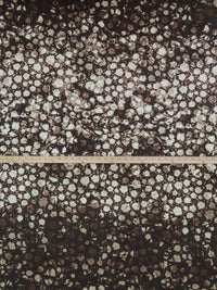 Midnight Espresso Brown/Chantilly Lace/Agreeable Gray/Multi 100% Polyester Ombre Distressed Floral Print Twill Blouse Weight Woven - NY Designer - 56W
