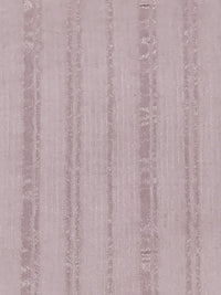 Dusty Warm Lilac 100% Silk Vertical Stripe Crinkle Chiffon - NY Designer - 54W