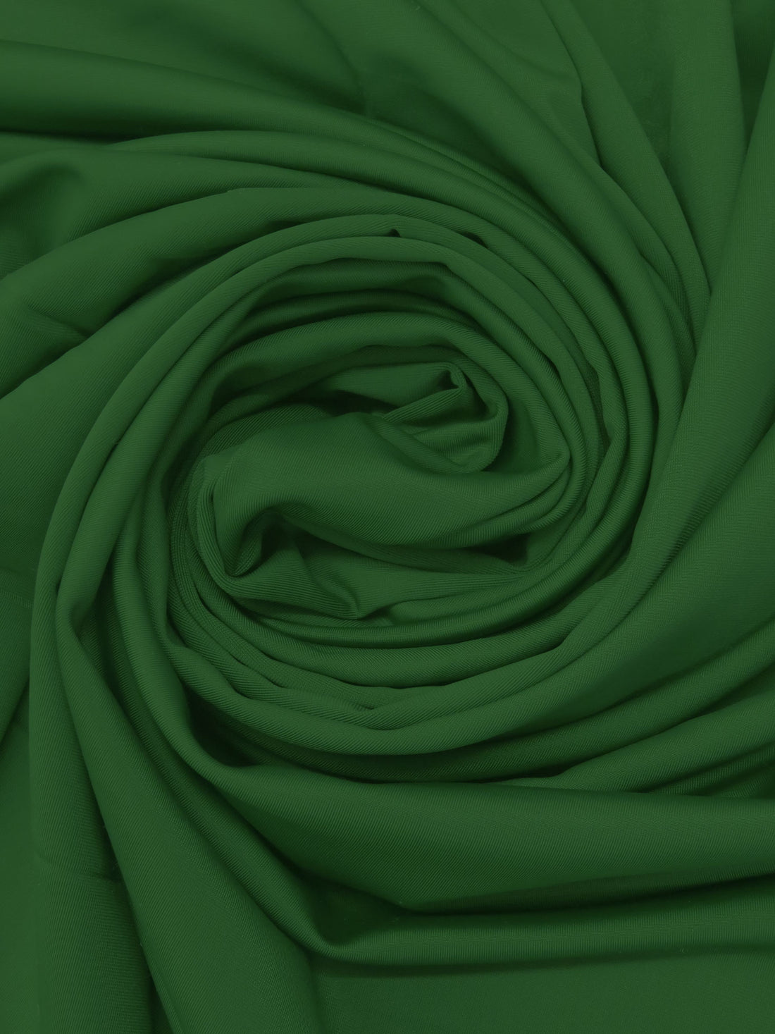 Dark Forest Green Nylon/Lycra Swim/Activewear Knit - NY Designer - 61W
