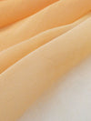 Carrot/Sand Dollar 100% Silk Horizontal Ombre Print Chiffon 41W