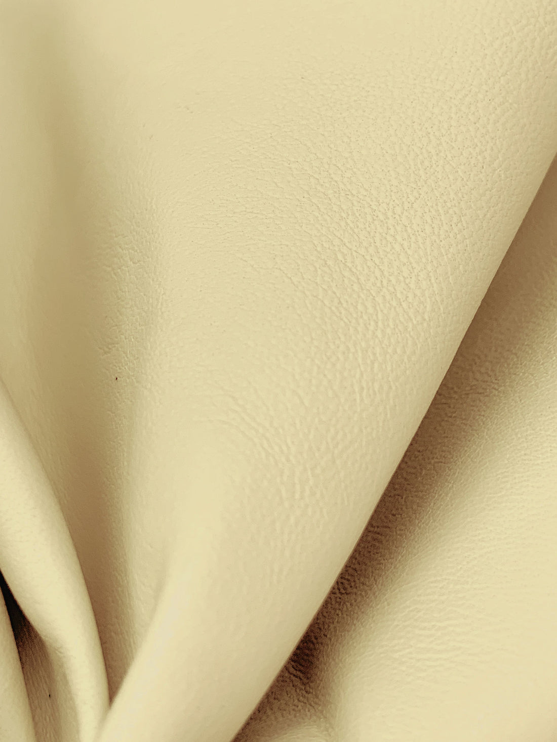 Light Khaki 100% Leather Skin - 6-7 Square Feet
