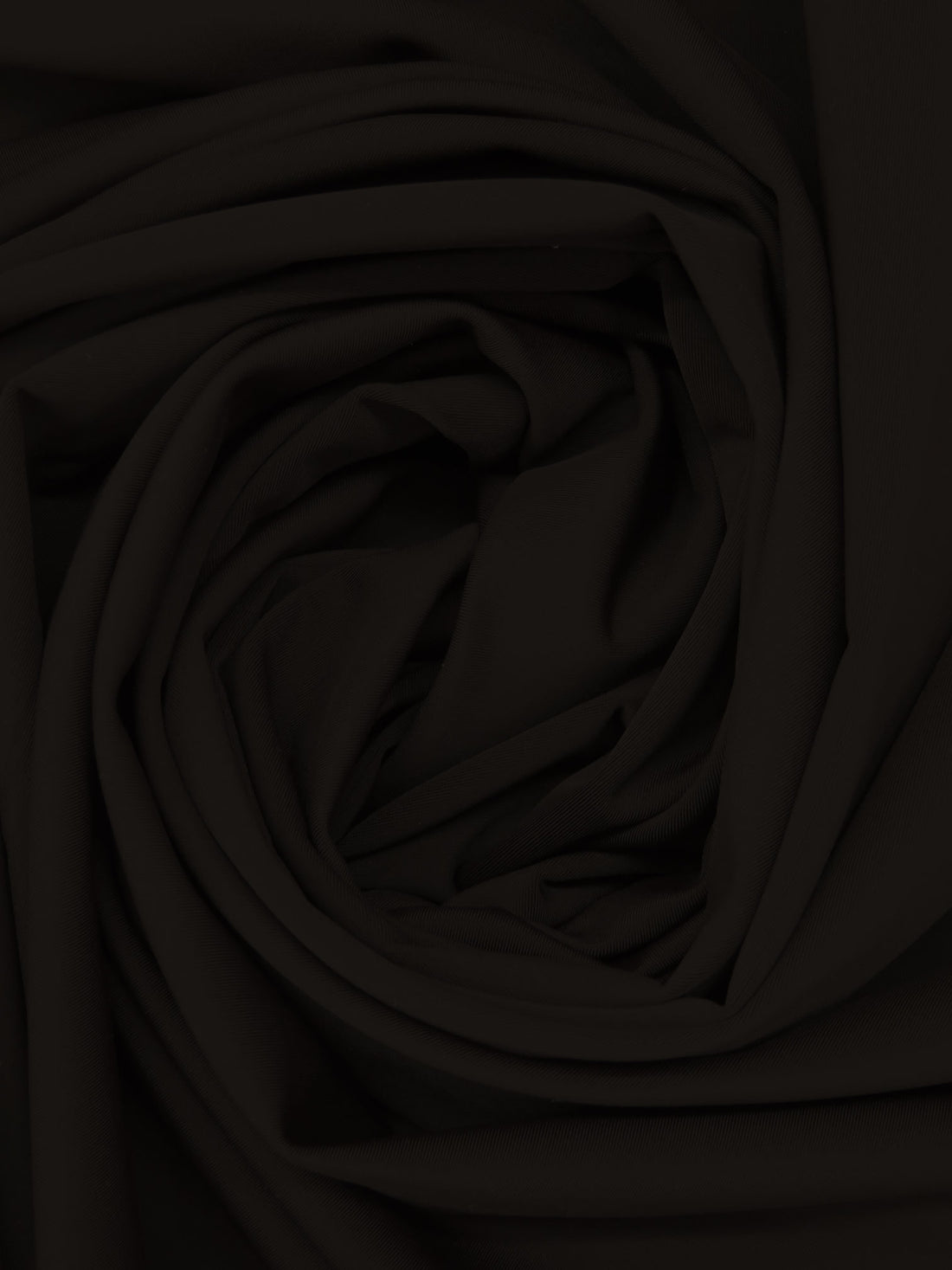 Dark Midnight Brown Nylon/Lycra Swim/Activewear Knit - NY Designer - 59W