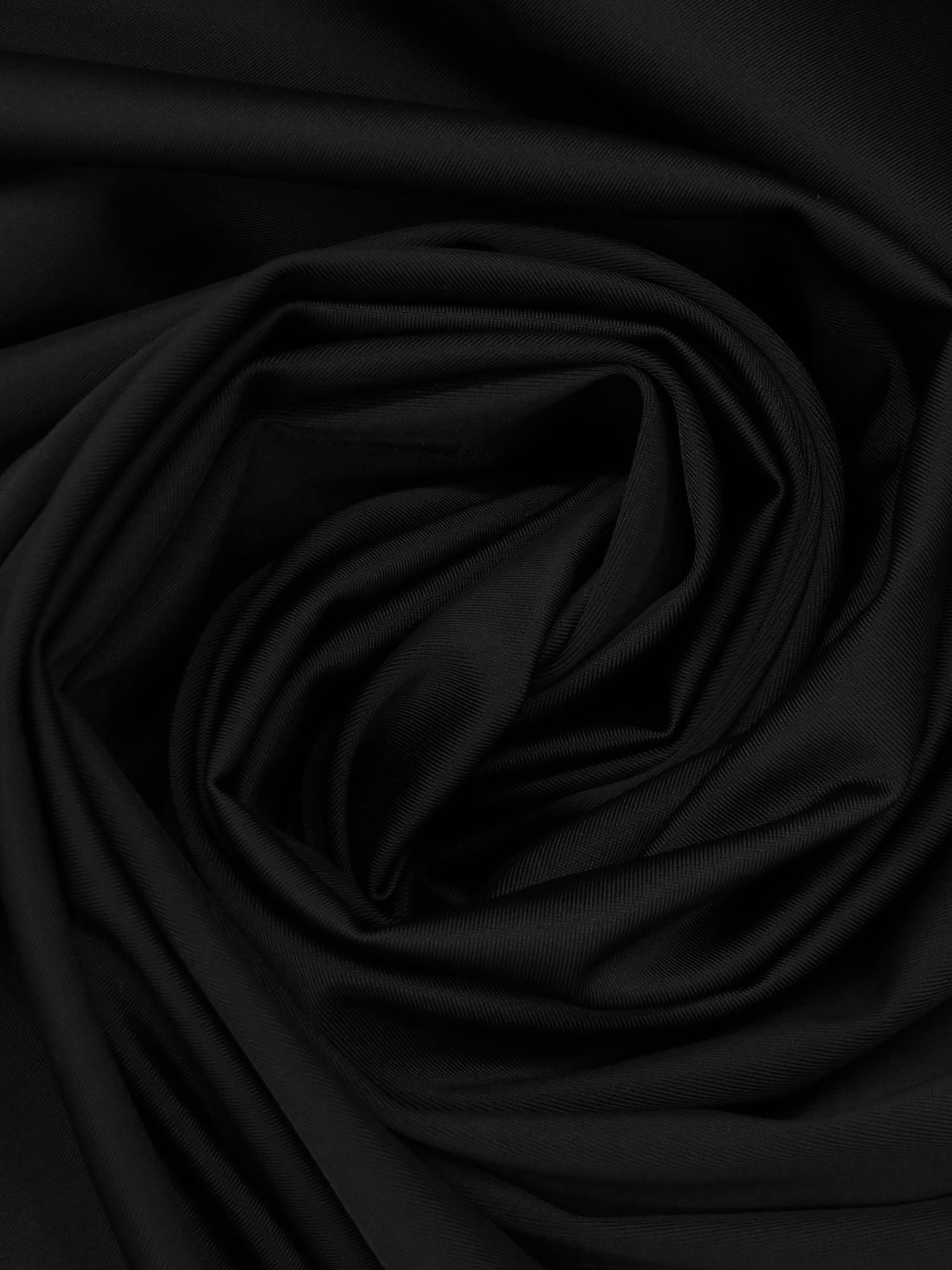 Black Nylon/Lycra Swim/Activewear Knit - NY Designer - 61W