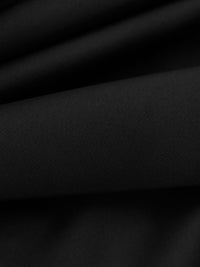 Black Nylon/Lycra Swim/Activewear Knit - NY Designer - 61W