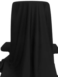 Black Nylon/Lycra Swim/Activewear Knit - NY Designer - 61W