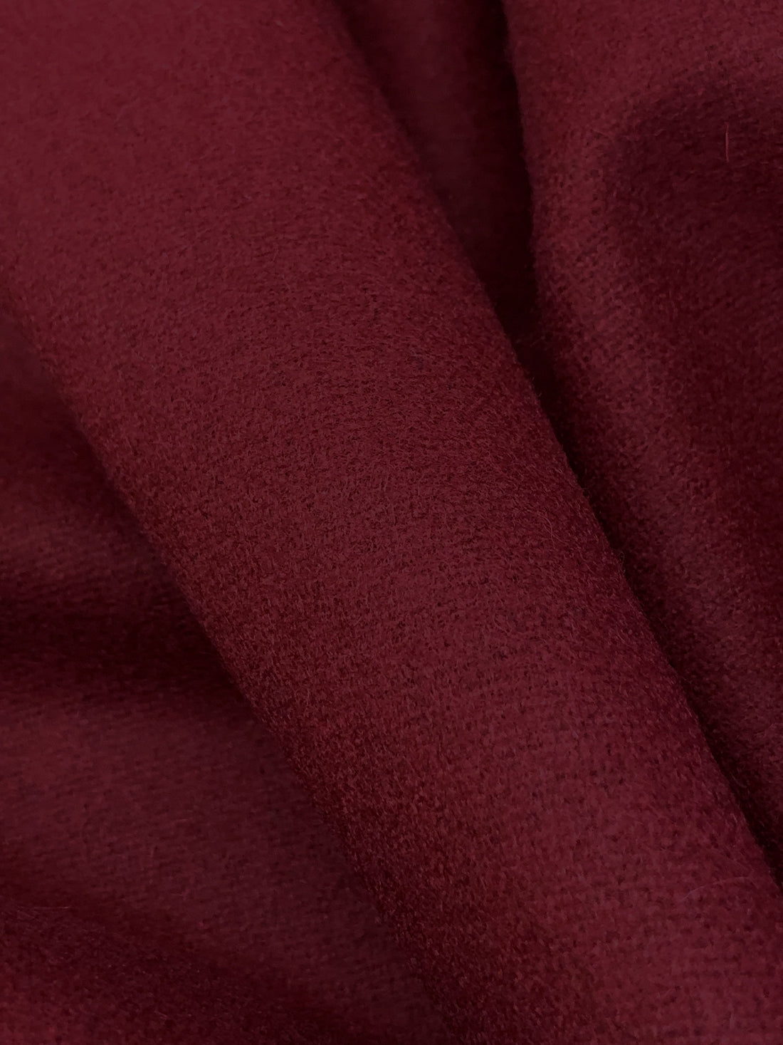 Royal Garnet Wool/Nylon Melton Coating 59W