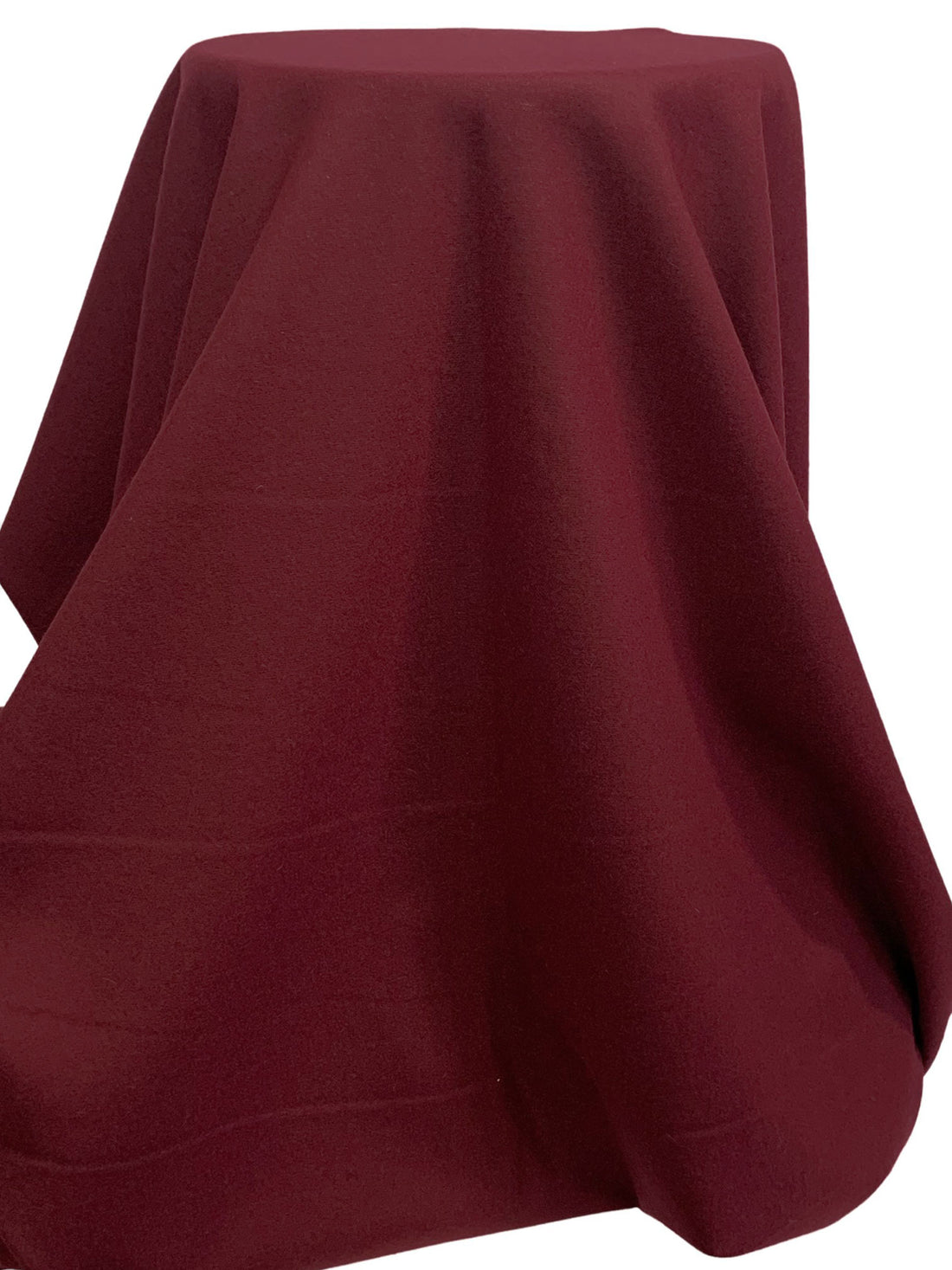 Royal Garnet Wool/Nylon Melton Coating 59W