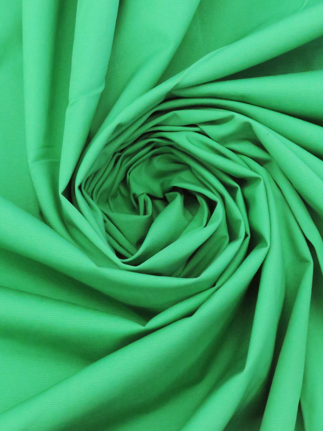 Bright Irish Green 100% Cotton Ottoman Midweight Woven - NY Designer - 58W
