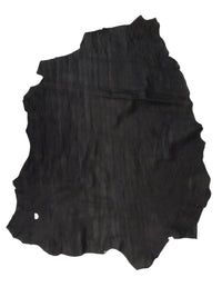 Obsidian 100% Leather Crinkle Texture Leather Skin - 5-7 Square Feet - Ralph Lauren