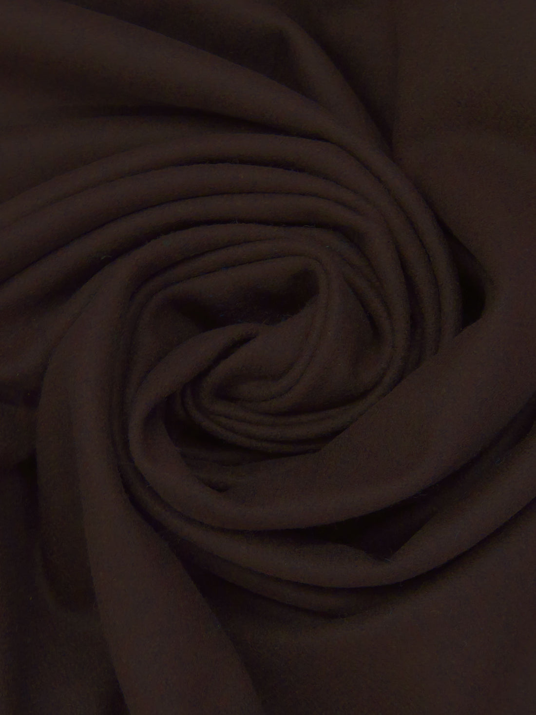 Midnight Brown Wool/Nylon Melton Coating 61W