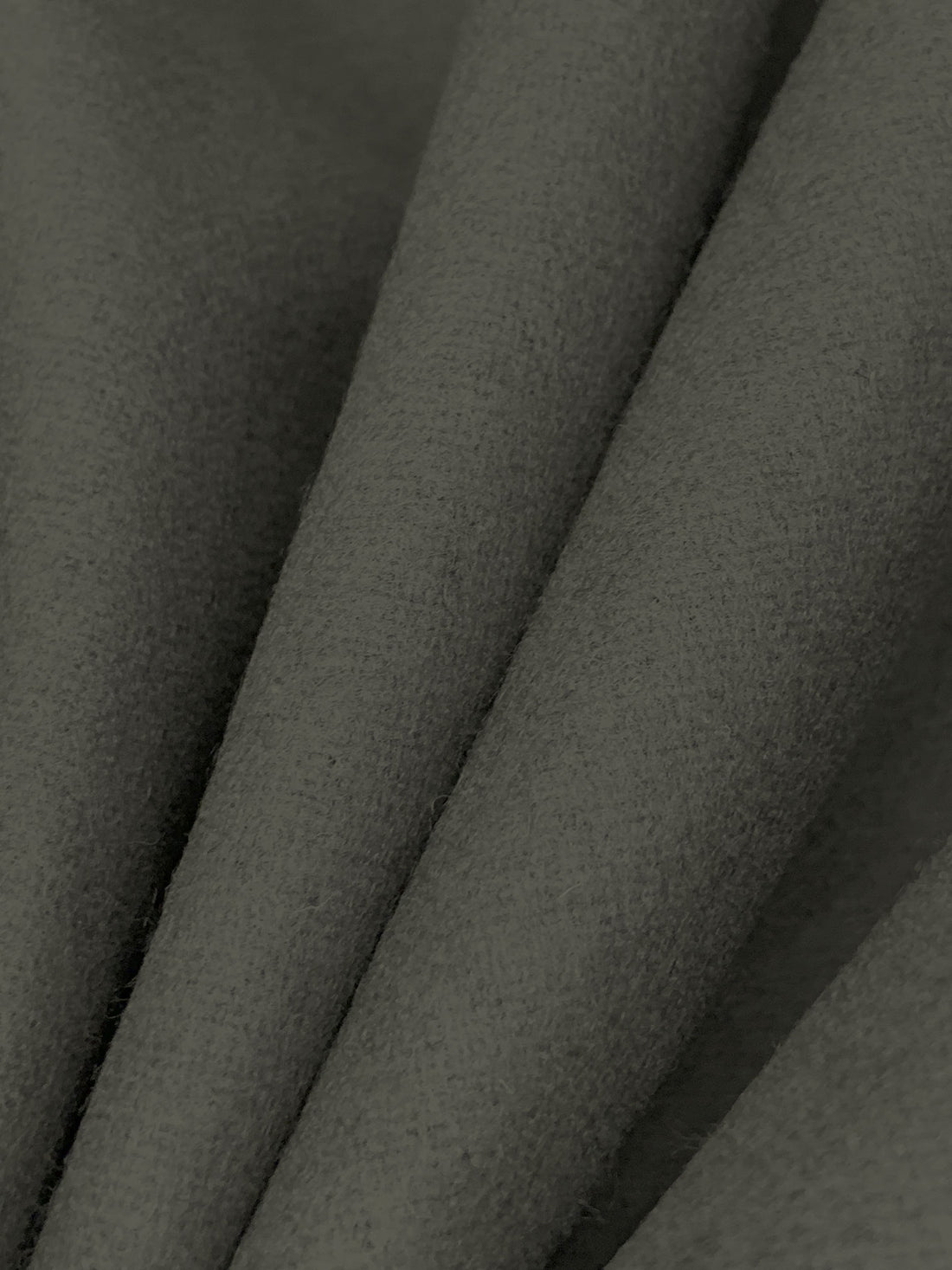 Ironside Gray Wool/Nylon Melton Coating 57W