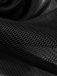 Black 100% Nylon Spacer Mesh 53W