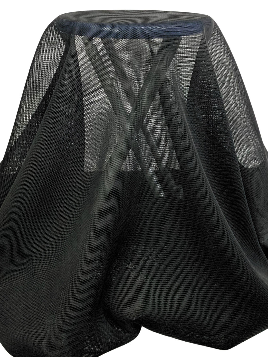 Black 100% Nylon Spacer Mesh 53W