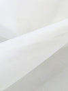 White 100% Silk Organza 53W