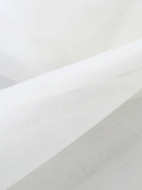 White 100% Silk Organza 53W