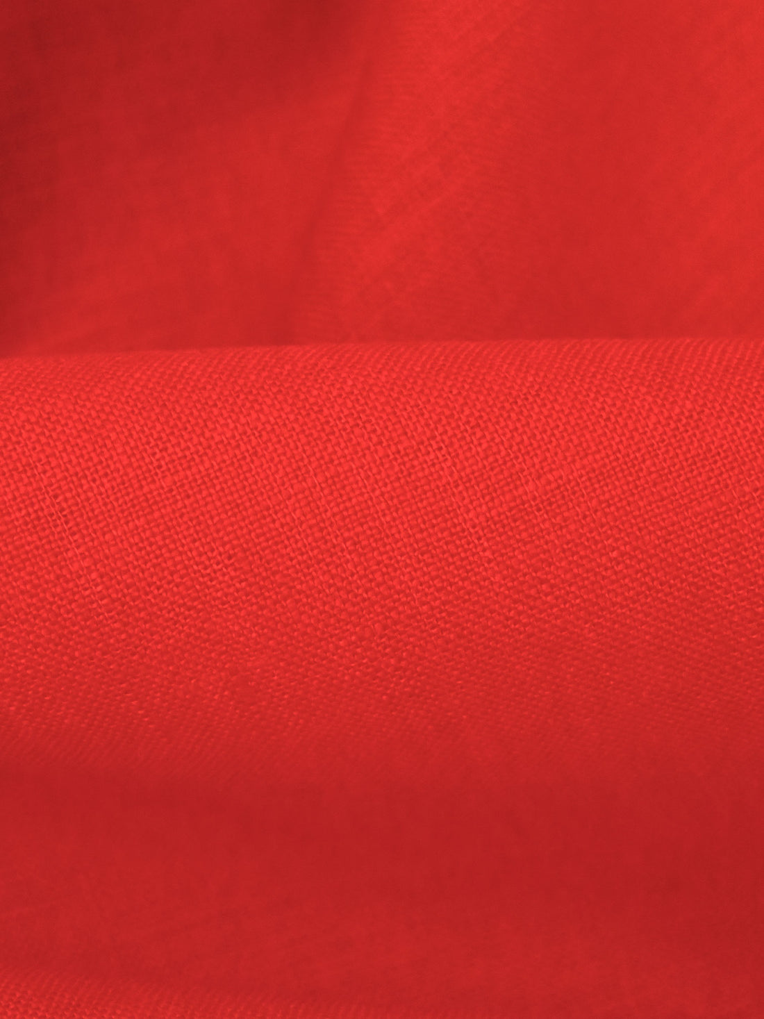 Vermilion 100% Linen Handkerchief Linen - Ralph Lauren - 58W