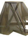 Metallic Bronze 100% Silk Organza 42W