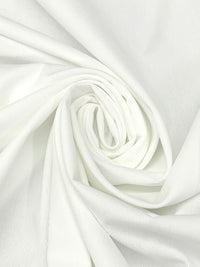 Natural White Polyester/Nylon/Lycra Pinwale Stretch Corduroy 57W