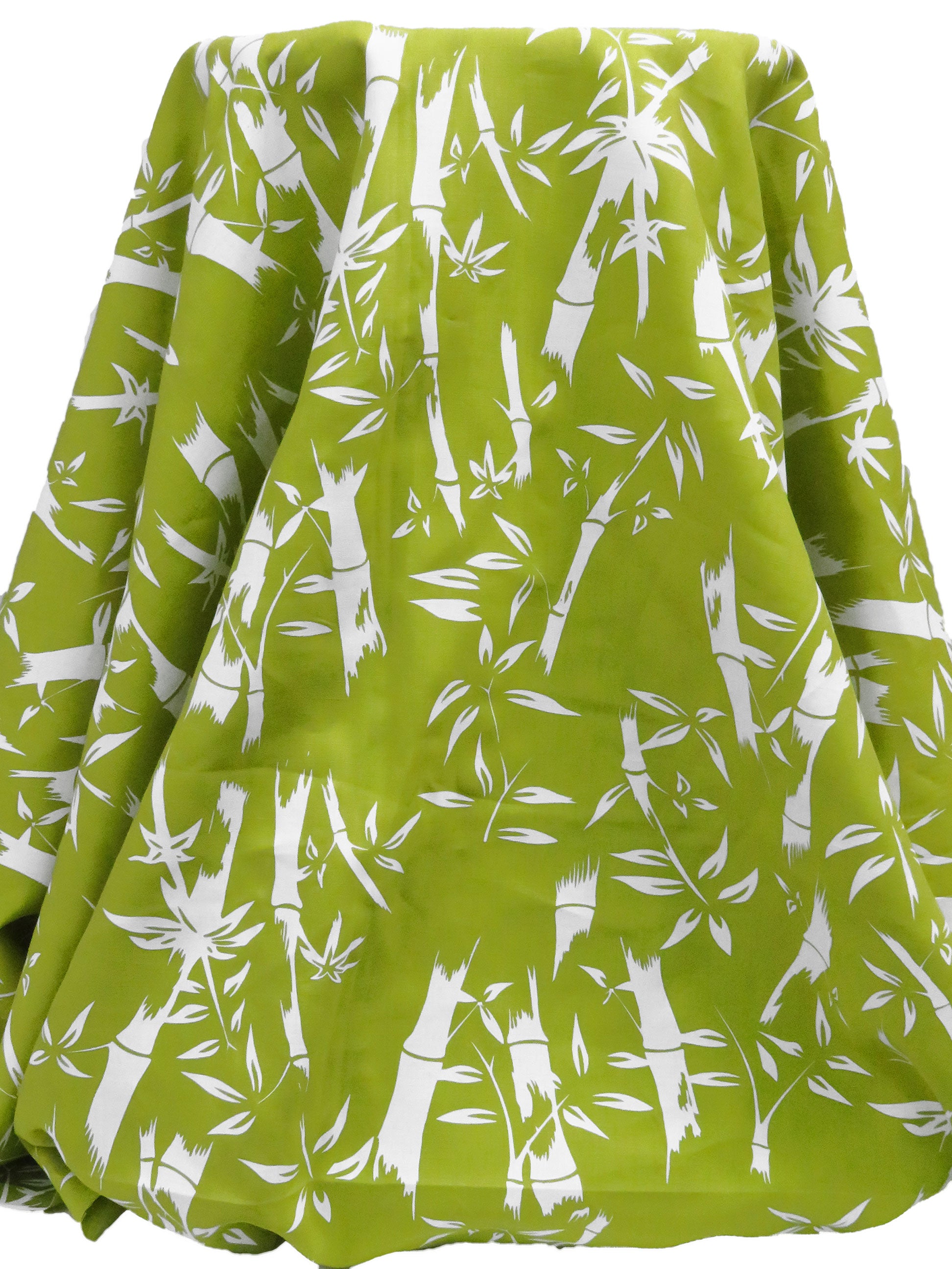 小物 COLOMBO FOR TOMORROWLAND 100% LINEN Citron/White 100% Linen Bamboo Block Print Mid-Weight Woven