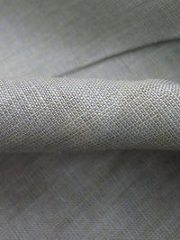 Silver/Taupe 100% Linen Cross-Dyed Shirt-Weight Woven - European Mill - 58W